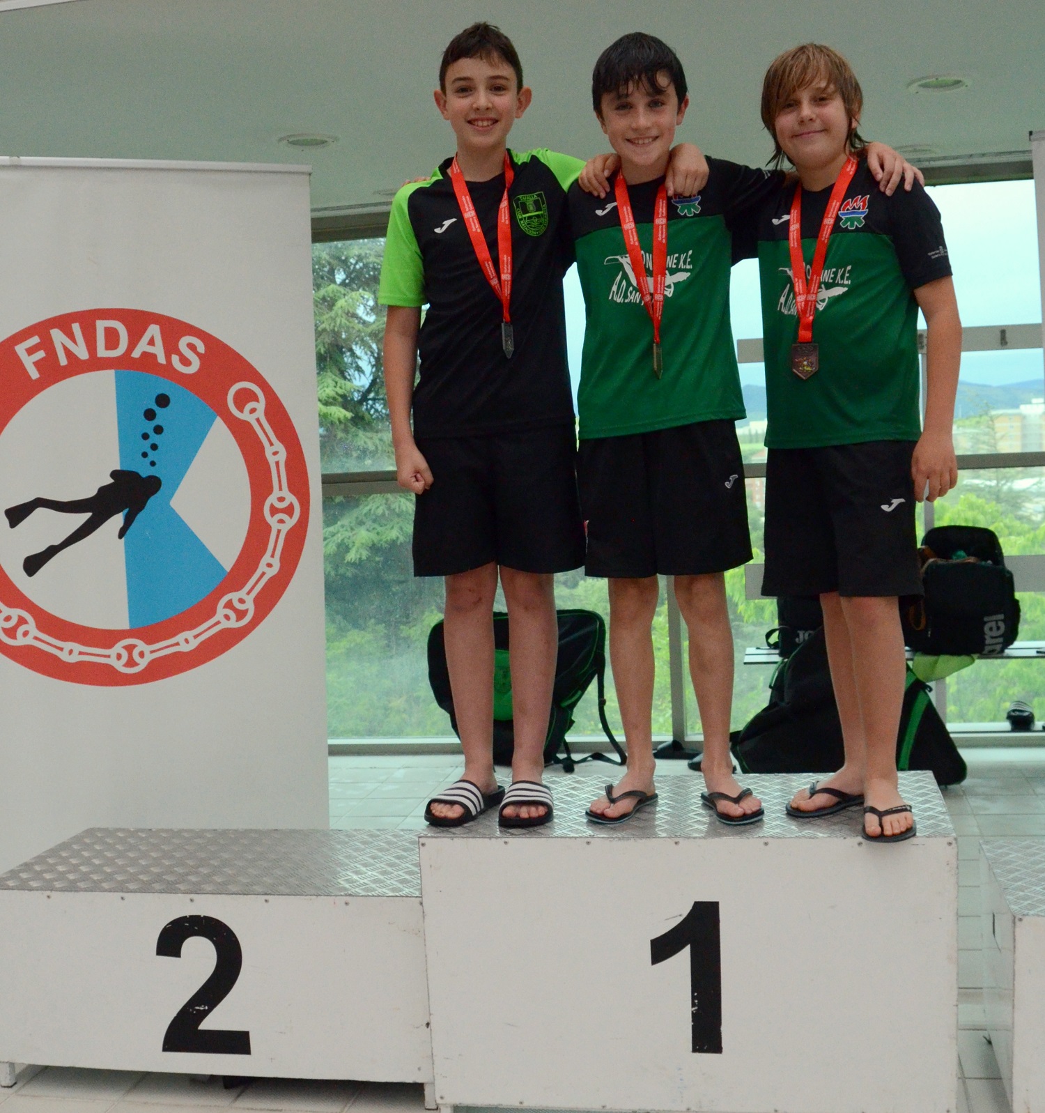 Resultados 5&ordf; y &uacute;ltima jornada JDN de nataci&oacute;n con aletas, y puntuaci&oacute;n total